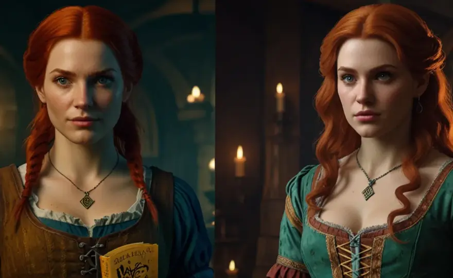 Czy Triss z Netflixa dorównuje swojemu książkowemu pierwowzorowi?