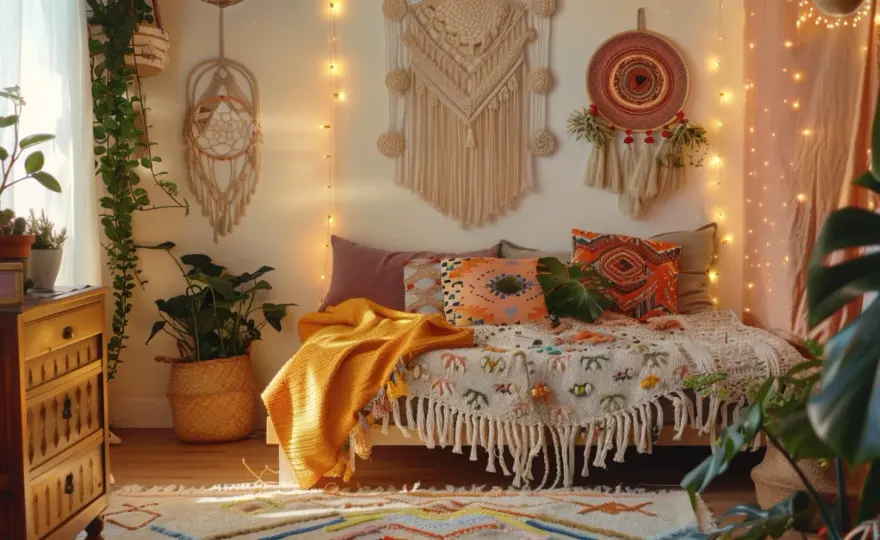 Pokój młodzieżowy w stylu boho: 5 pomysłów na aranżację