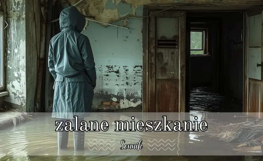 Sen o zalanym mieszkaniu i suficie: co oznacza według sennika ludowego