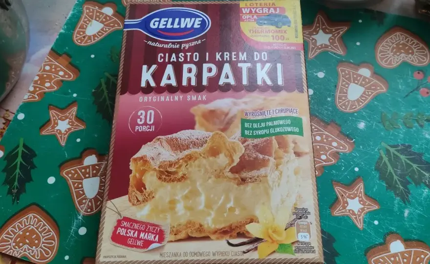 Przepis na ciasto karpatka Delecta, które zawsze się udaje
