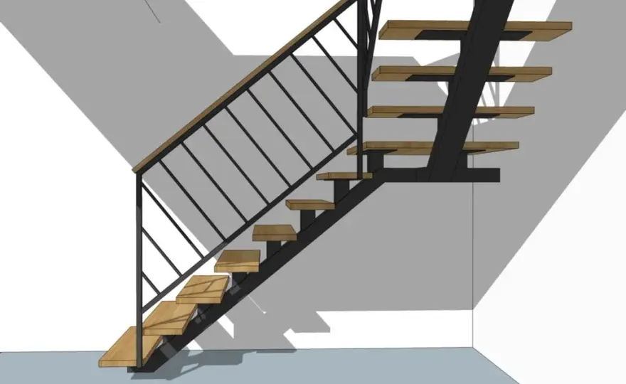 Schody metalowe ze spocznikiem: funkcjonalność i design w jednym