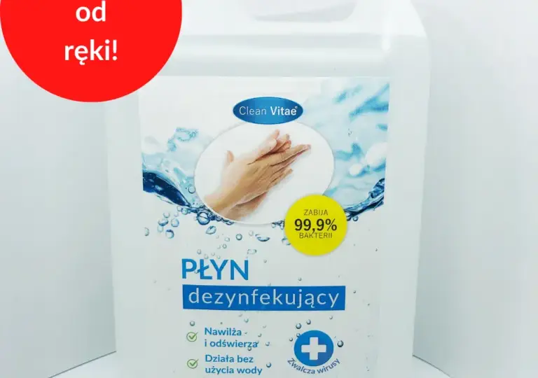 Płyn do dezynfekcji rąk jak w szpitalu – wybierz skuteczne rozwiązania