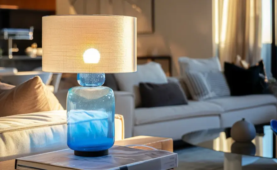 Lampa niebieska: Czy niebieska lampa doda charakteru twojemu wnętrzu?