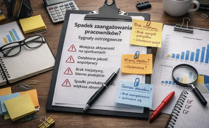 Jak rozpoznać spadek zaangażowania pracowników i jak na niego reagować?
