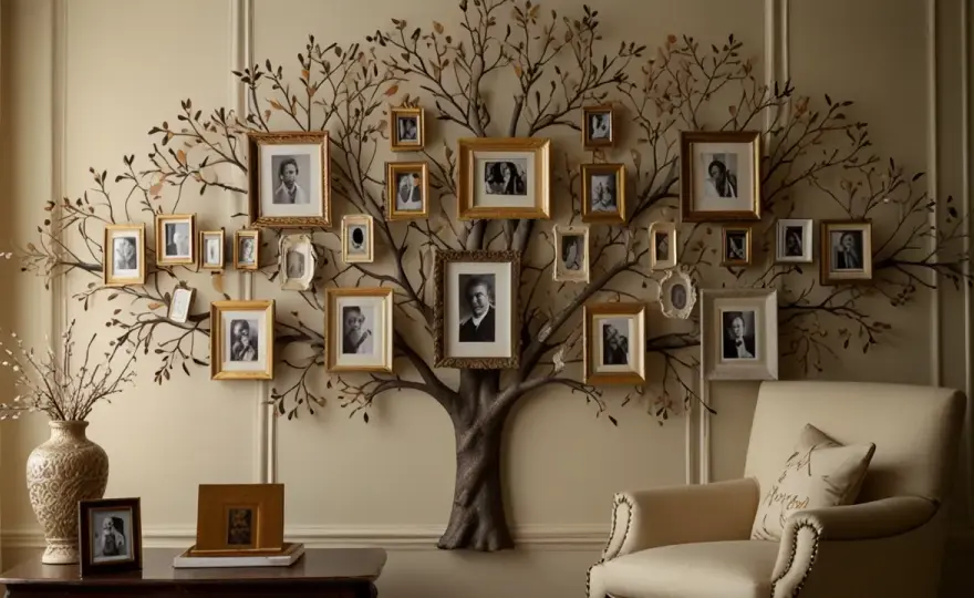 Rodzinna historia na ścianie? Drzewo genealogiczne na prezent