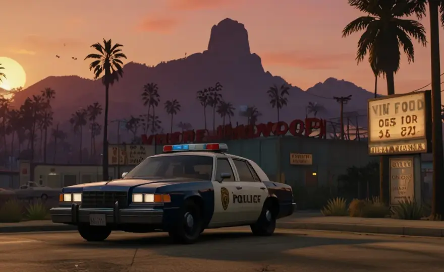 Zostań stróżem prawa w Los Santos! Oto GTA jako policja w grze