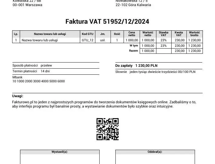Faktura VAT co to jest i dlaczego jest kluczowa dla Twojego biznesu