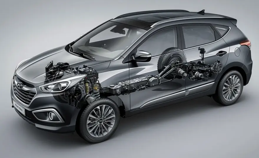Hyundai ix35 - opinie o dieslach 1.7 i 2.0 CRDi oraz czasie rozrządu
