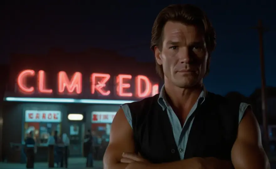 Czy Patrick Swayze uratuje senną mieścinę w kultowym "Przydrożnym barze"?