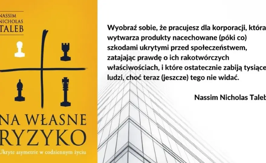 Czarny łabędź książka - jak Taleb zmienił nasze myślenie o ryzyku