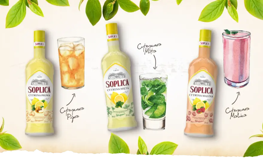 Jak przygotować pyszny drink z soplicą cytryna malina, który zaskoczy gości