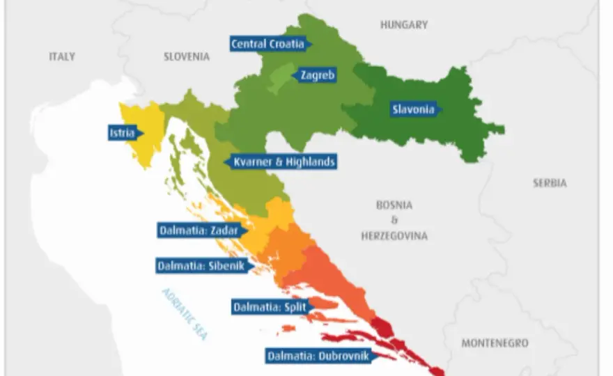 Gdzie dokładnie leży Dalmacja? Poznaj jej położenie i geograficzne ciekawostki