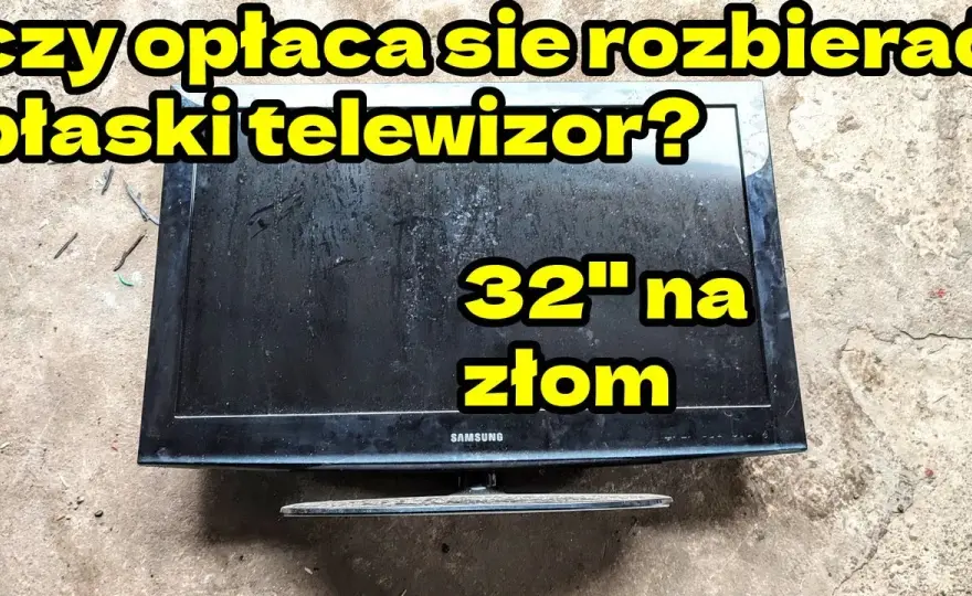 Co można odzyskać z telewizora LCD? Cenne metale i części, które warto znać