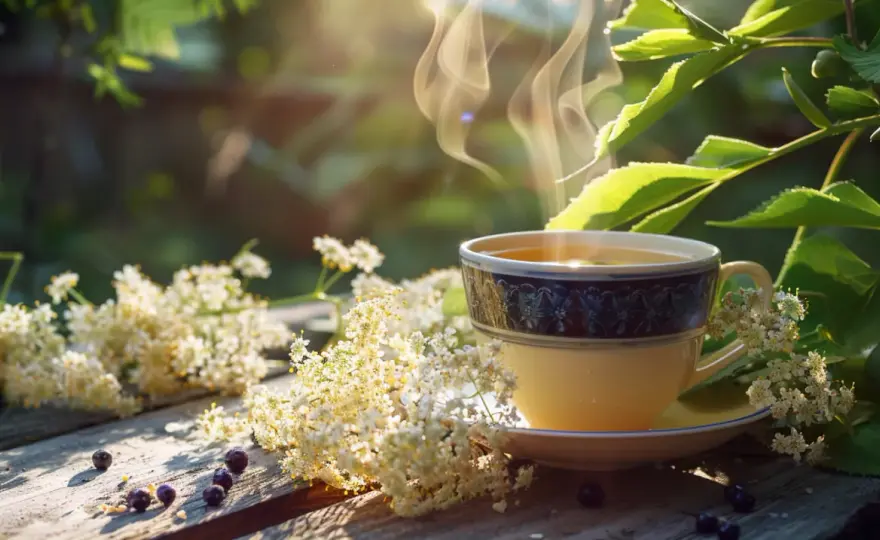Herbata z czarnego bzu: Smak i aromat natury w Twojej filiżance