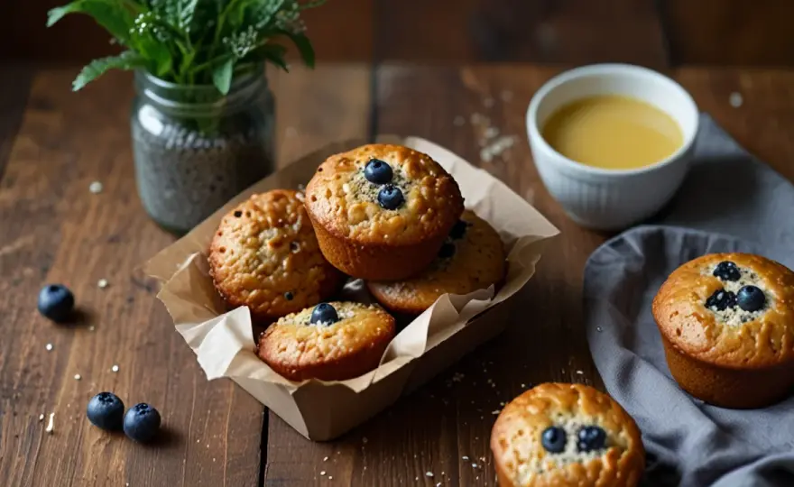 Muffinki z kaszy jaglanej: Wegański przepis na smaczną i zdrową przekąskę