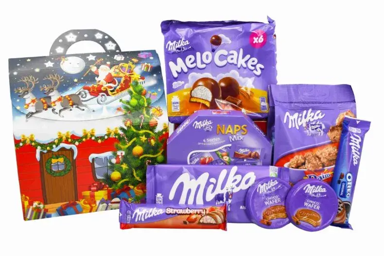 Słodycze świąteczne Milka 2025: pełen przegląd produktów na prezent
