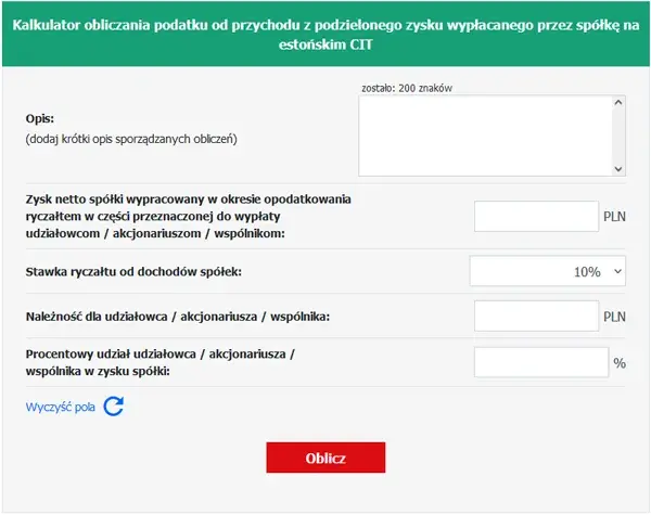 Kalkulator podatku od dywidendy - Szybko oblicz należną kwotę