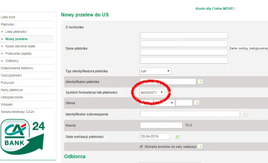Co to jest symbol formularza lub płatności i jak uniknąć błędów?