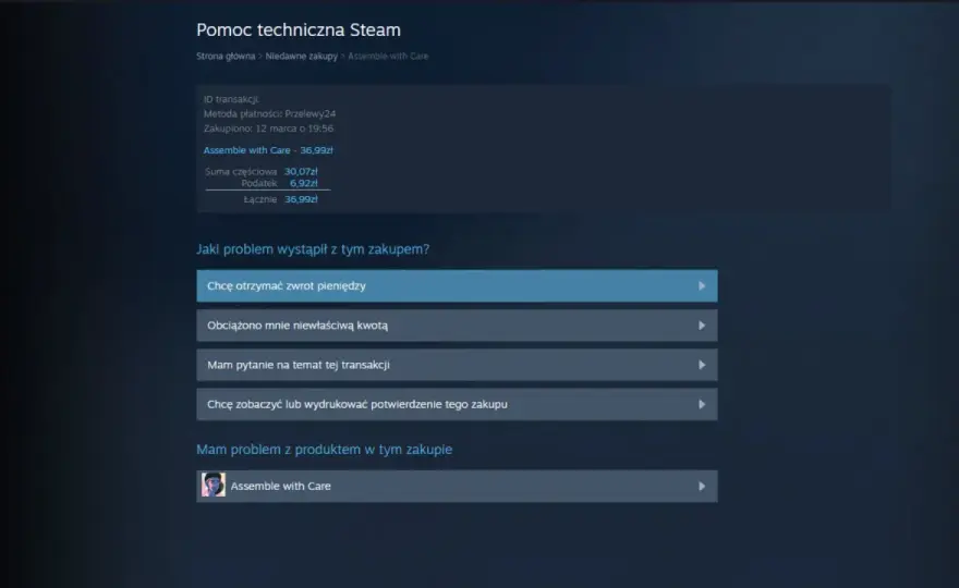 Jak zwrócić prezent na Steam i odzyskać pieniądze – prosty poradnik krok po kroku