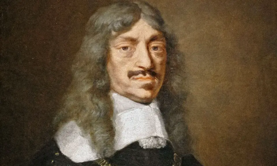 Portret króla Jana Kazimierza, którego panowanie przypadło na burzliwy okres potopu szwedzkiego.