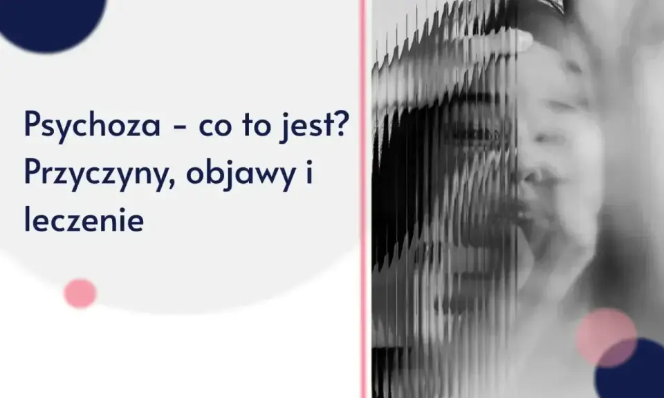 Psychoza – co to jest? Przyczyny, objawy i leczenie. Zniekształcony portret osoby sugeruje trudności w postrzeganiu rzeczywistości.