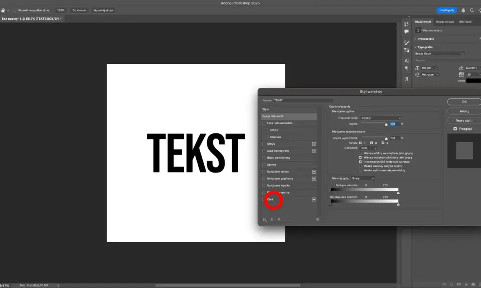 Opanuj tekst w Photoshopie: Edycja, efekty i triki