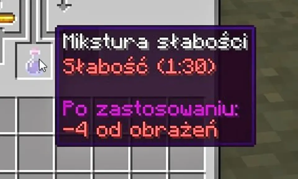 Mikstura Siły Minecraft: Zwiększ obrażenia i dominuj w walce!