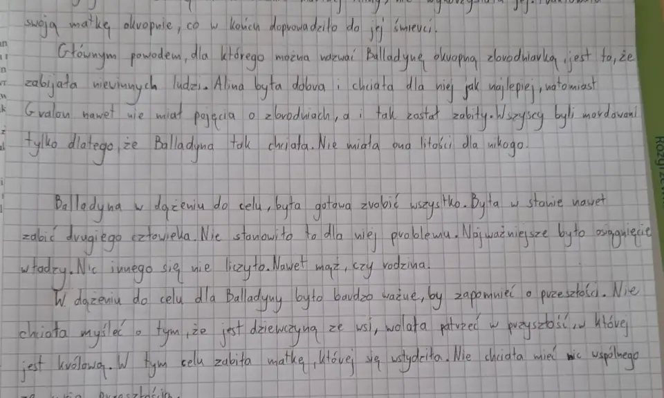 Balladyna: ambitna kobieta czy zbrodniarka? Analiza postaci w dramacie