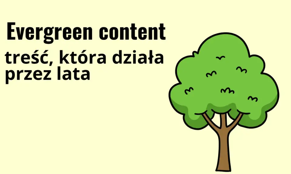 Evergreen content to treść, która działa przez lata, jak wiecznie zielone drzewo.