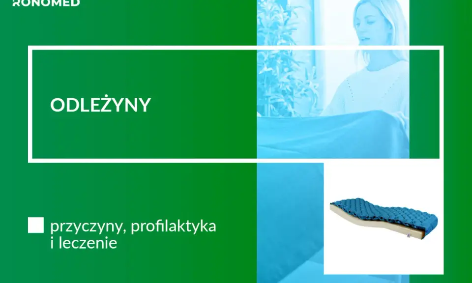 Odleżyny co to? Przyczyny, profilaktyka i leczenie odleżyn. Na zdjęciu materac przeciwodleżynowy.