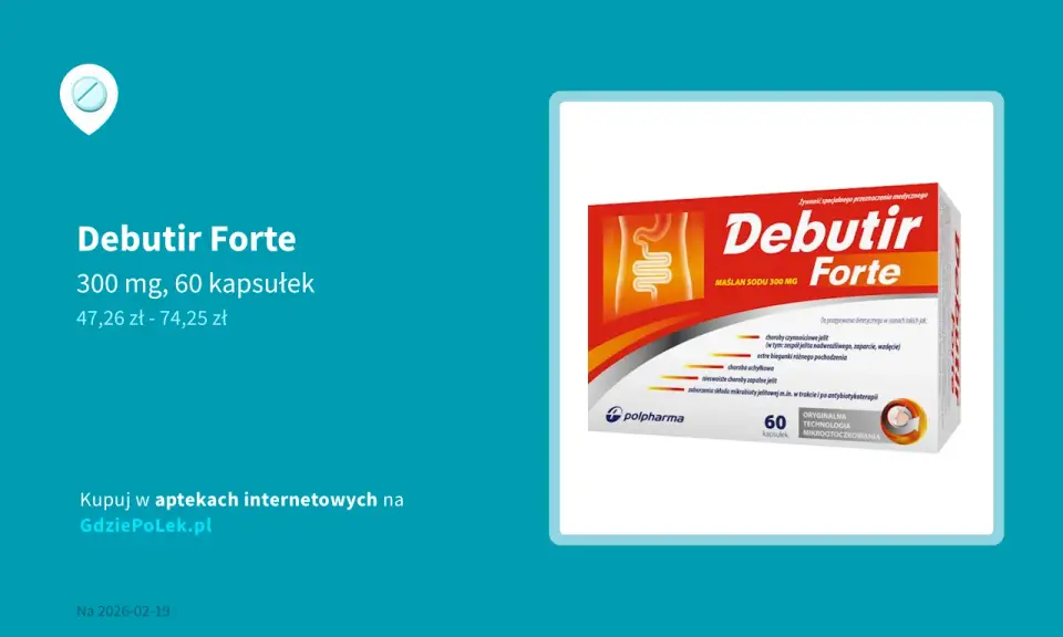 Debutir Forte: Skutki uboczne, wzdęcia, tycie? Poznaj fakty!