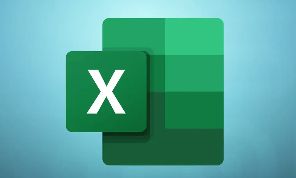 Das grüne Excel-Logo mit einem weißen "X" auf einem blauen Hintergrund. Hier kann man mit Excel maxwenns Daten analysieren.
