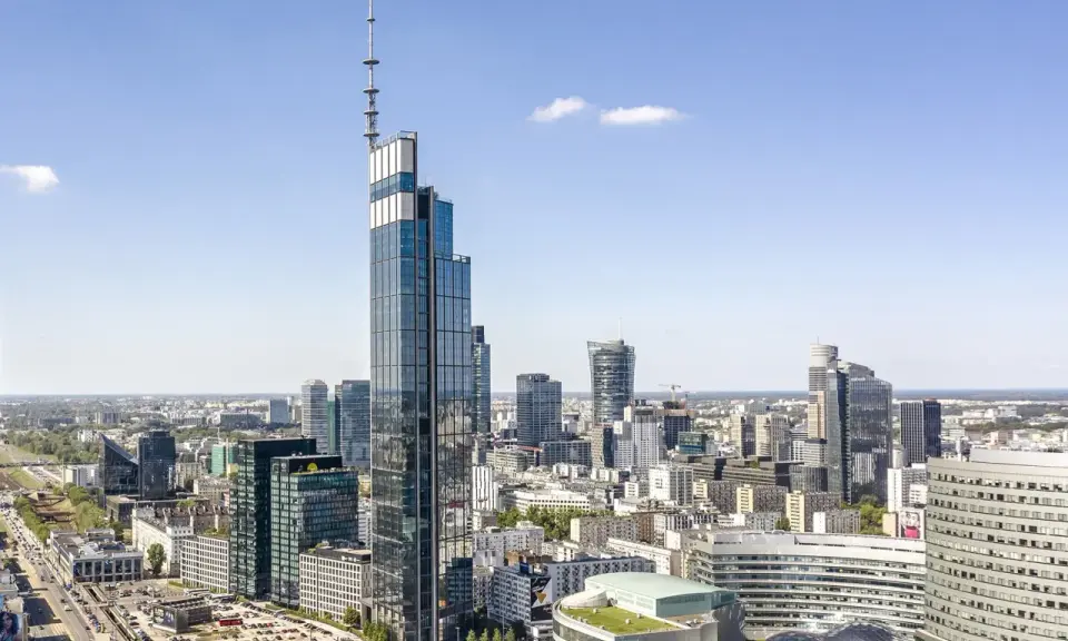 Varso Tower: 53 piętra, 310m najwyższy budynek w Warszawie