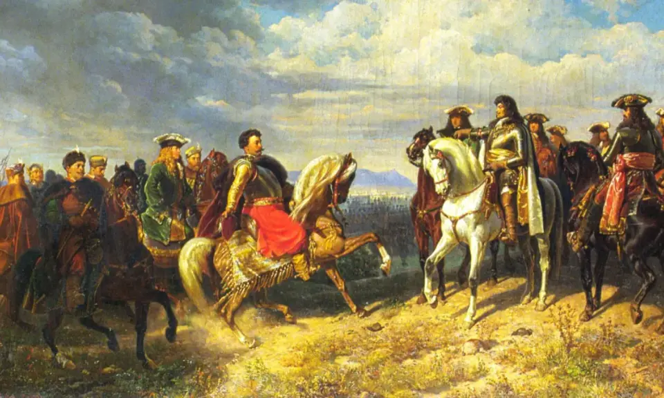 Jan III Sobieski na czele wojsk po bitwie pod Wiedniem. Ciekawostki o tym zwycięstwie odkrywają potęgę husarii.