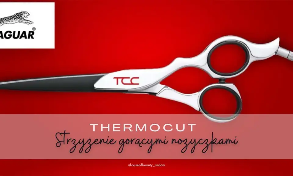 Nożyczki Jaguar TCC Thermocut do strzyżenia gorącymi nożyczkami.