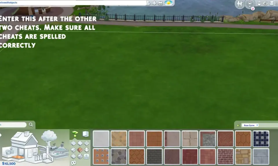 Wpisz ten kod na debug The Sims 4 po innych cheatach, upewnij się, że wszystko jest poprawnie napisane.