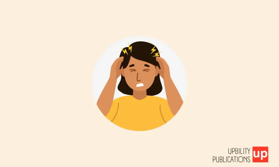 Une personne se tient la tête, le visage crispé, symbolisant un cerveau hypersensible et une amygdale suractive.