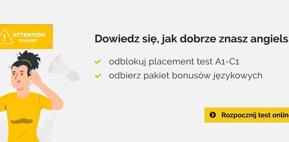 Sprawdź swój poziom angielskiego! Rozpocznij darmowy test, by odblokować materiały. Idealne dla tych, którzy chcą napisać rozprawkę angielski rozszerzony.