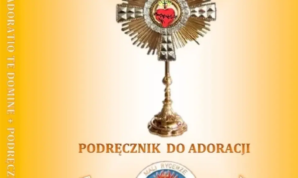 Monstrancja z Sercem Jezusa. "Ja wiem w kogo ja wierzę" - podręcznik do adoracji.