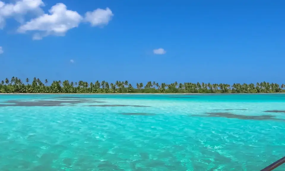 Turkusowe wody i palmy tworzą rajski widok. Czy to Puerto Plata czy Punta Cana? Trudno wybrać!