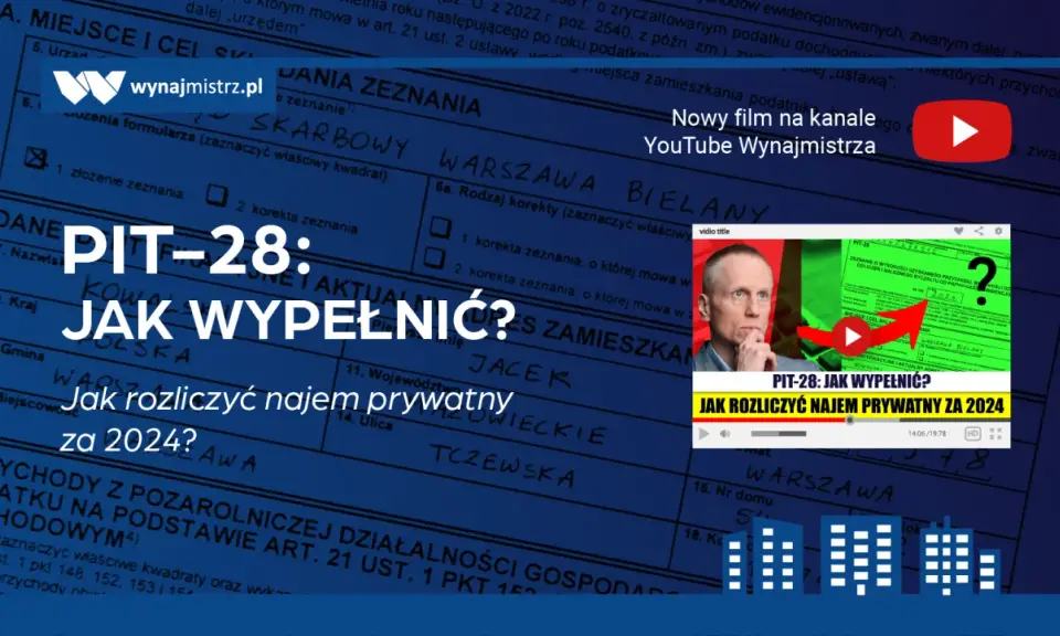 Ryczałt od najmu 2025: Terminy PIT-28 i stawki. Rozlicz bez stresu!