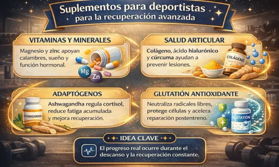 Guía de vitaminas y minerales para deportistas: rinde al máximo