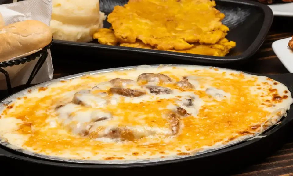 Menú de restaurante suculento barra gastronómica: sabores irresistibles