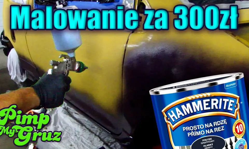 Hammerite pistoletem: Jak uzyskać idealny efekt bez błędów?