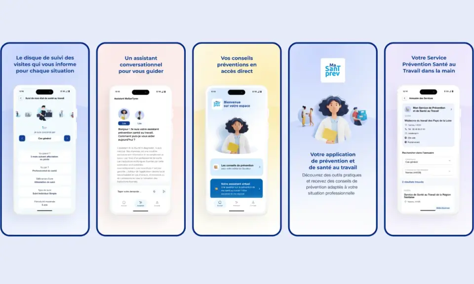 Une application santé pour suivre votre état, obtenir des conseils et trouver des services de prévention.