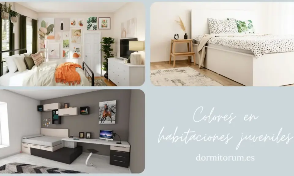 Inspiración para adolescentes pintar habitación juvenil: camas, escritorios y decoración moderna.