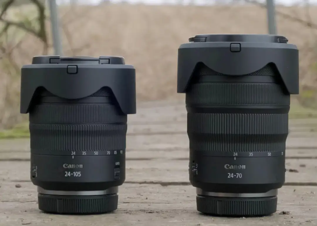 Canon 24-70 f/4 vs Canon 24-105 f/4L IS II USM - porównanie