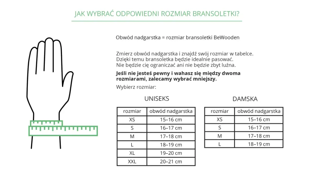 Rozmiar bransoletki 19 ile to cm - jak dobrać idealny rozmiar?