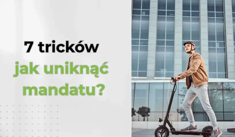 Hulajnoga elektryczna: Chodnik tylko w tych warunkach! Uniknij mandatu