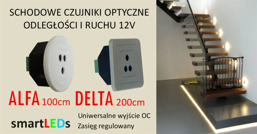 Jaki czujnik ruchu na schody? Wybierz najlepszy i oszczędzaj